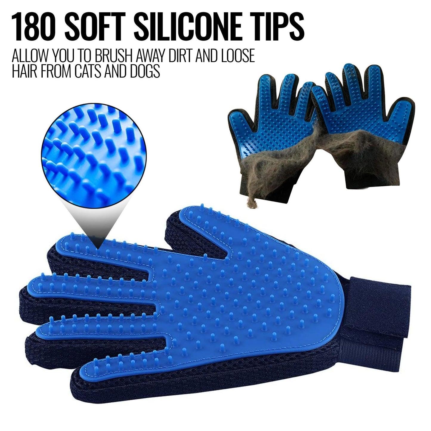 Pet Grooming Gloves