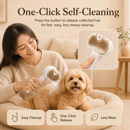 3-in-1 Steam Pet Brush