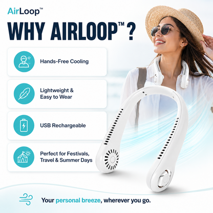 AirLoop™ Portable Neck Fan
