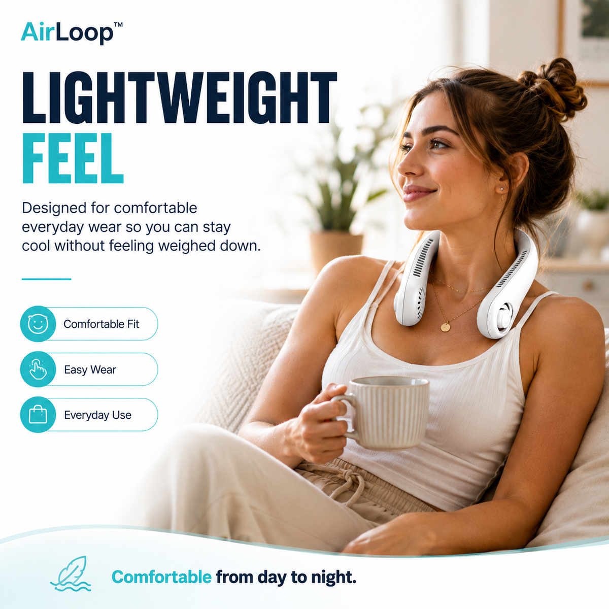 AirLoop™ Portable Neck Fan
