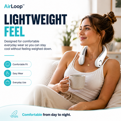 AirLoop™ Portable Neck Fan